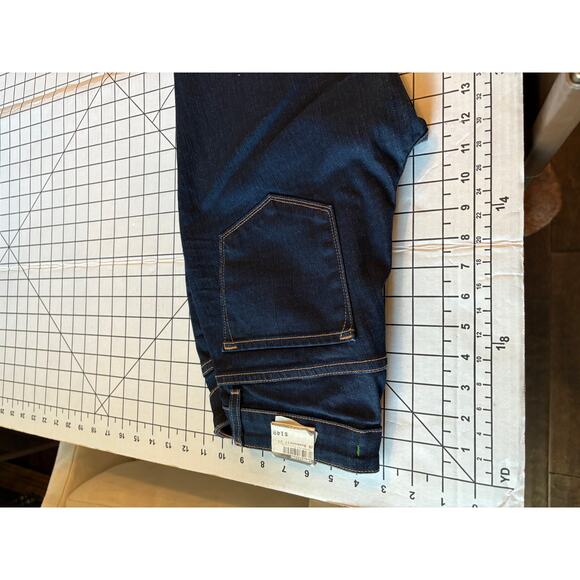 NWT J Brand Women's Bombshell Curvy Denim Jeans Dark Wash Straight Leg 27 - Picture 10 of 13